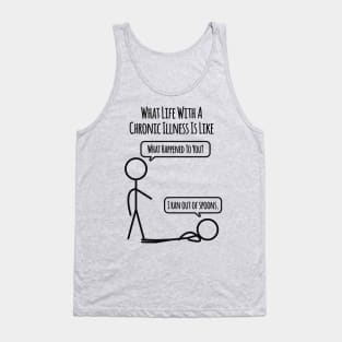 Life With Chronic Illness: Ran Out Of Spoons Tank Top